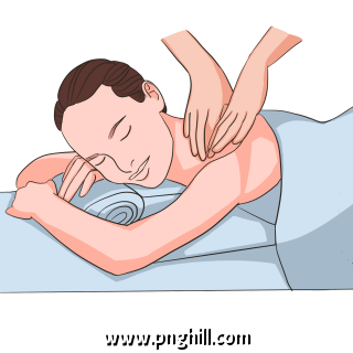 Spa Massage Clipart Free PNG Download