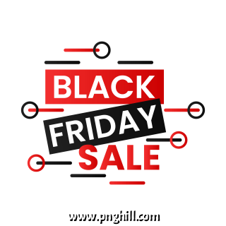 Blessed Friday Sale Red Clipart Vector PNG Design Free Download