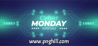 Cyber Monday Sale Banner Background With The Concept Of Technology Design Free Download