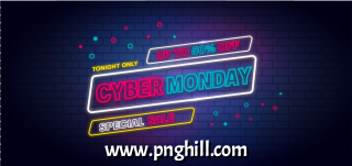  Cyber Monday Promo Sale Banner Background Design Free Download