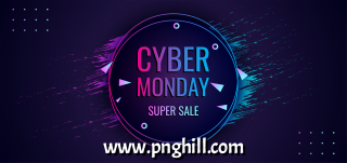 Cyber Monday Sale With Frame Background Design Free Download