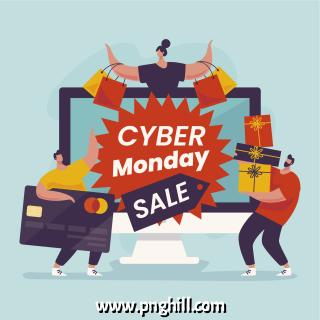 Cyber Monday Sale Promo Design Free Download