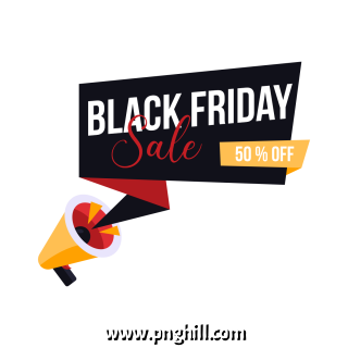 Blessed Friday Sale Announcement 50 Of Megaphone Design Free Download