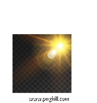 Creative Sun Light Effect With Sun Rays And Bokeh Composition Vector 