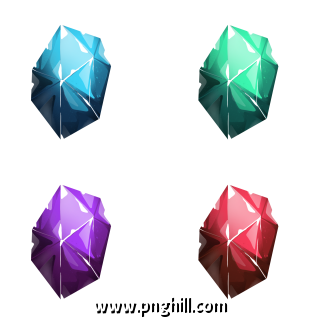 Jewellery Crystal Gems Free PNG Download