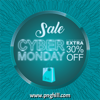  Elegant Cyber Monday Sale Special Offer Event Celebration Design Free Download