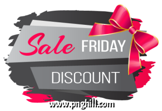 Isolated Promotional Banner With Sale On Blessed Friday Design Free Download