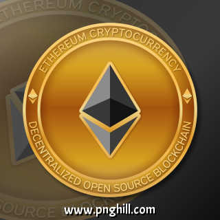 Ethereum Digital Cryptocurrency Free PNG Download