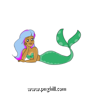 Mermaid Tail Free PNG Download