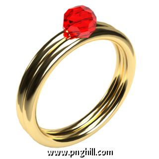 Red Diamond Jewellery Free PNG Download