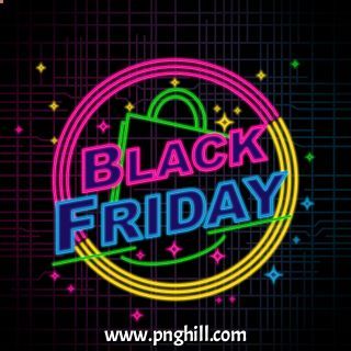  Blessed Friday Background Neon Friday Frenzy Design Free Download