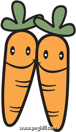 Carrot Slider Clipart