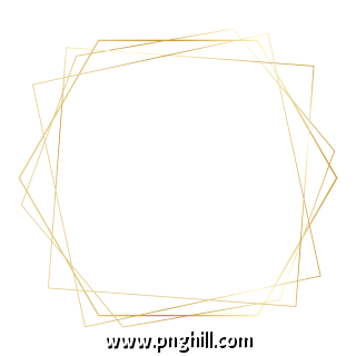 Gold Frame Clipart Png Vector Element 