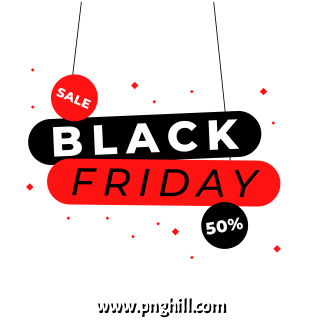   Blessed Friday Sale Red Offer Clipart Transparent Background Design Free Download