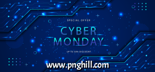 Cyber Monday Creative Vector Background With Over Futuristic Lines Design Free Download