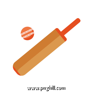 Sports Cricket Bat Free PNG Download 