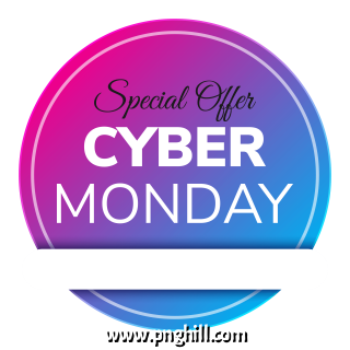 Trendy Style Cyber Monday Sale Banner For Online Shop Marketing Design Free Download