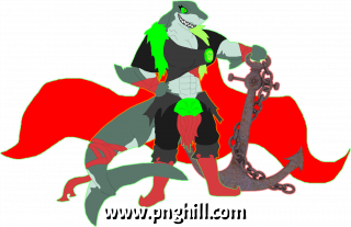 Femsharkgun Illustration Clipart