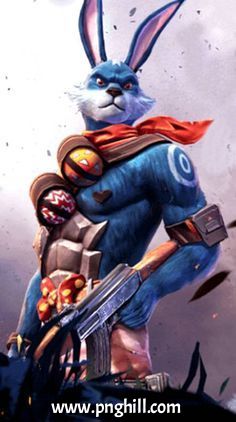 Free Fire Bunny Bundle Free PNG Download 