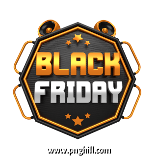 Blessed Friday 3d Logo For Composition Design Free Download