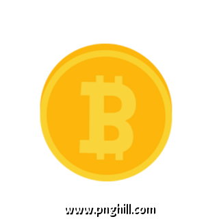 Yellow Bitcoin B Special Coin B Special Currency Free PNG Download