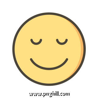 Calm Emoji Icon Free PNG Download