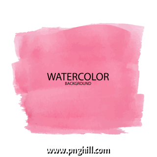 pink watercolor brush stroke background