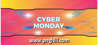 Cyber Monday Concept With Flat Design Background Colorful Stylish Design Free Download