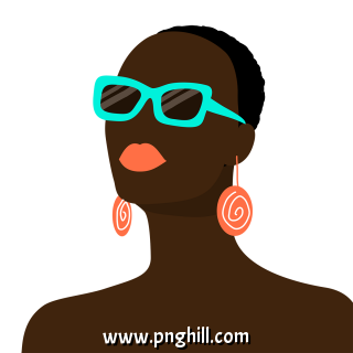 Fashion Accessories Black Women Illustration Elements Free PNG Download