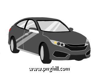 Vehicle Grey Car Free PNG Download