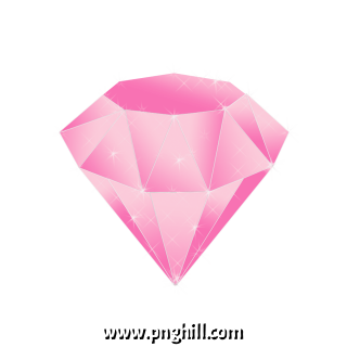 diamond ring pink sparkling gem