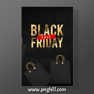 Blessed Friday Instagram Story Template With Shopping Bag Clipart Template Design Free Download
