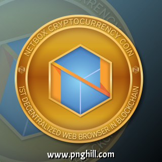  Netbox Cryptocurrency Coin Free PNG Download