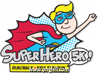 Superhero5k Clipart