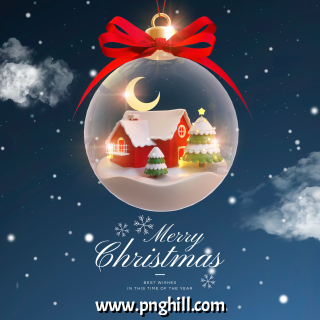 Christmas New Year Holiday Social Media Advertising Template Free PNG Design Free Download