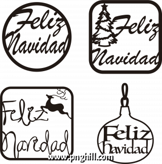 Letreros De Navidaddescargar Png Clipart