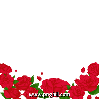 Red Flower Rose Free PNG Download