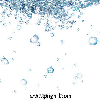 Oxygen Bubbles In The Water 