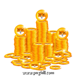 Shiba Crypto Currency Digital Payment System Blockchain Concept Free PNG Download