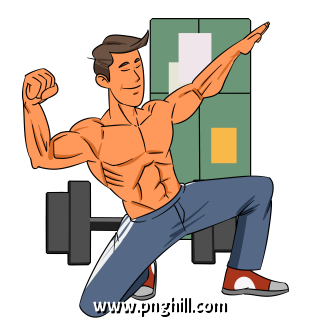 Strong Muscles Bodybuilding Muscles Free PNG Download