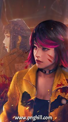 Free Fire Girl Character Kelly Free PNG Download