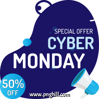 Cyber Monday Vector Design Free Download