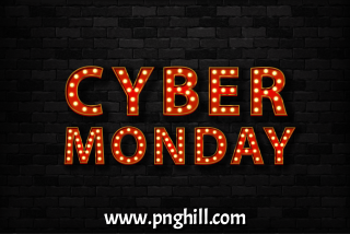 Cyber Monday Logo Decoration The Wall Background Design Free Download