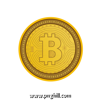 Bitcoin Icon Free PNG Download