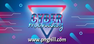  Glow Futuristic Cyber Monday Background Design Free Download