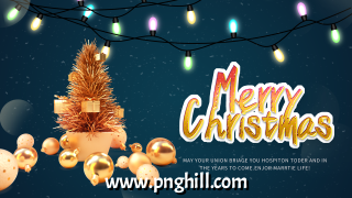 Merry Christmas Creative Texture Banner Template Free PNG Design Free Download