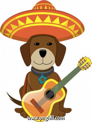 Image48 Cinco De Mayo Dog Clipart