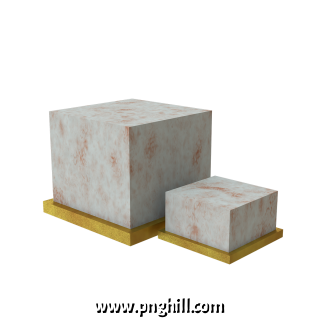 product display empty white marble