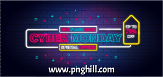  Cyber Monday Promo Sale With Price Tag Background Design Free Download