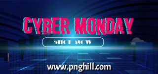Cyber Monday Background With Neon Light Design Free Download